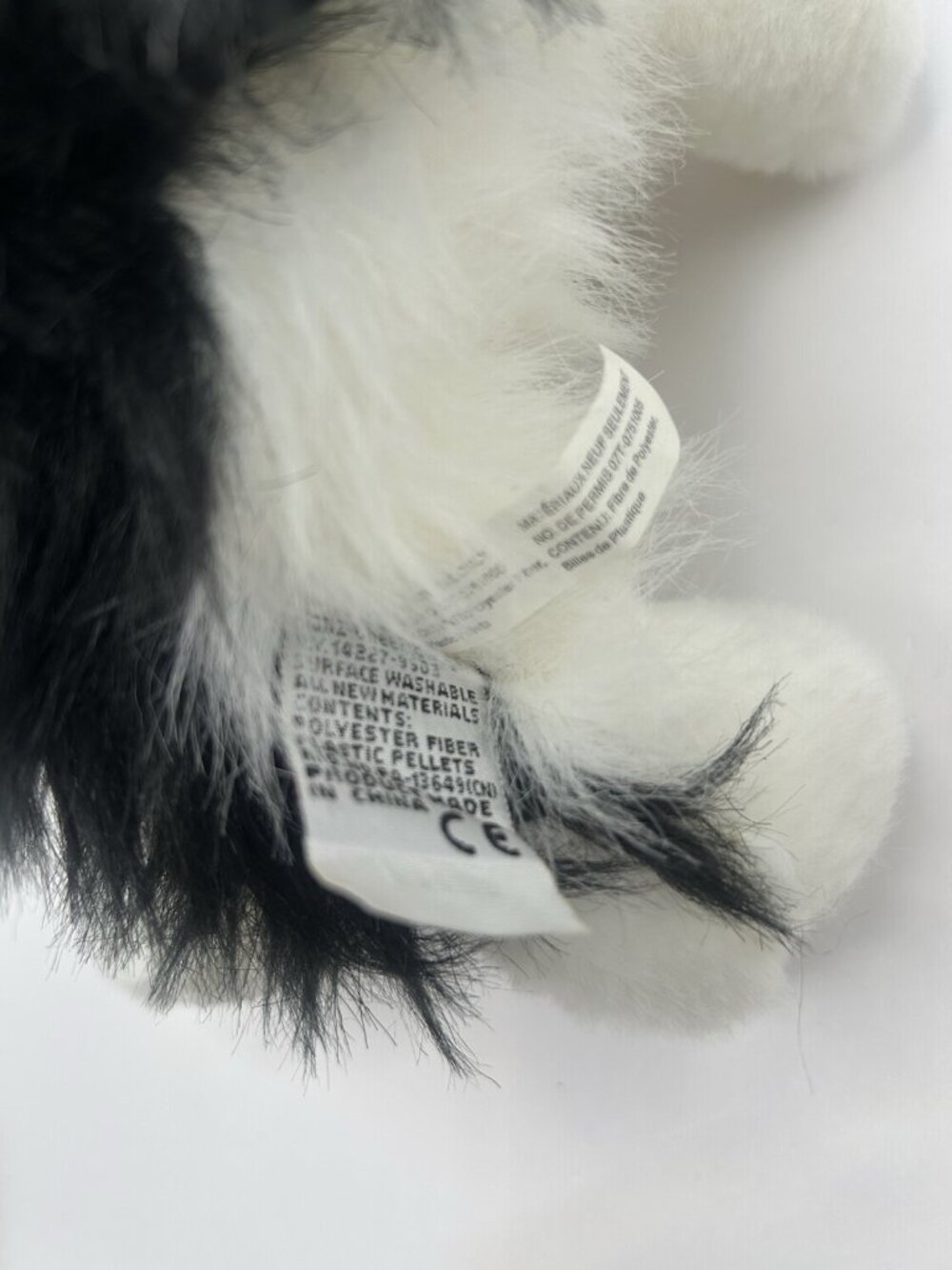 Ganz Webkinz Border Collie Plush Dog Black White HM413 NO CODE - Rare!! - Picture 6 of 16